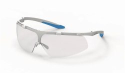 Safety Eyeshields uvex super fit CR 9178 | Colour : white/light blue